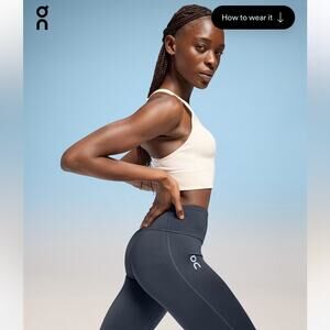 On Running Women’s Core Tights Yoga Gym Leggings Black MSRP$100.00